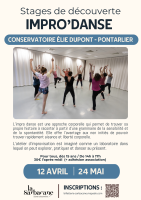 Stage de découverte à l'impro danse 